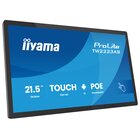 IIyama TW2223AS-B3P visualizzatore di messaggi Pannello piatto interattivo 54,6 cm (21.5") Wi-Fi 450 cd/m² Full HD Nero Touch screen Processore integrato Android 24/7
