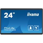 IIyama TW2424AS-B1 visualizzatore di messaggi Pannello piatto per segnaletica digitale 60,5 cm (23.8") Wi-Fi 250 cd/m² 4K Ultra HD Nero Touch screen Processore integrato Android 24/7