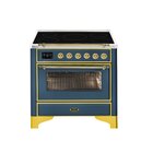 Ilve MI096NE3/MBG cucina Cucina freestanding Elettrico Piano cottura a induzione Blu A+