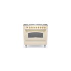 Ilve P096NE3/AWG cucina Cucina freestanding Elettrico Gas Bianco A+