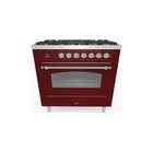 Ilve P09PNE3/BUC cucina Cucina freestanding Elettrico Gas Rosso A+