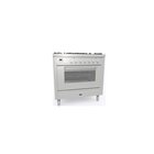 Ilve P09PWE3/SS cucina Cucina freestanding Elettrico Gas Stainless steel A+