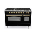 Ilve P127NE3/BKG cucina Cucina freestanding Elettrico Combi Nero A+