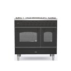 Ilve PD09PNE3/MGB cucina Cucina freestanding Elettrico Gas Grafite A+