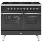 Ilve PD106NE3/MGG cucina Cucina freestanding A+ Elettrico Gas Grafite