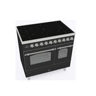 Ilve PDI096NE3/MGC cucina Cucina freestanding Elettrico Piano cottura a induzione Grafite A+