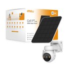 Imou Cell PT Kit - Telecamera da Esterno a batteria con risoluzione 2K (3MP), Rilevamento Movimento/Umano, Visione Notturna a Colori, Audio Bidirezionale, IP66