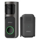Imou Video Doorbell 2S Kit - mmagine QHD 2K | Batteria da 5000mAh166° D Visione grandangolare | 30° Orizzontale ruotabile | IR Visione notturna | Include Chime
