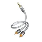 In - Akustik In-akustik Premium Audio cavo 3,5 mm Jack - Cinch 1,5 m