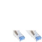 InLine 76803W cavo di rete Bianco 3 m Cat6a S/FTP (S-STP)