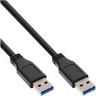 InLine Cavo USB 3.0 A maschio / A maschio, nero, 1,5m