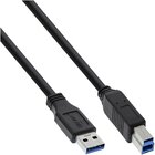 InLine Cavo USB 3.2 Gen.1 A maschio / B maschio, 5m, nero