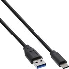 InLine Cavo USB 3.2 Gen.1x2 C maschio / A maschio, nero 0,5m