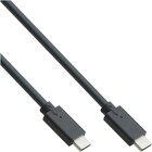 InLine Cavo USB 3.2 Gen.2x2, USB tipo C maschio/maschio, nero, 0,5m