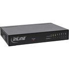InLine Gigabit Switch, 8 Porte 10/100/1000Mbps, Desktop, alim.interno, Fanless