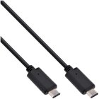 InLine USB C/USB C, 1.5 m cavo USB 1,5 m USB 3.2 Gen 2 (3.1 Gen 2) Nero