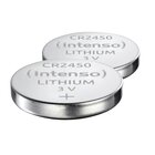 Intenso CR 2450 Energy 2er Blister - CR2450 - 580 mAh Batteria monouso Lithium-Manganese Dioxide (LiMnO2)