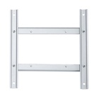 ITB 17.03.1106 supporto a soffitto per tv a schermo piatto Argento
