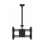 ITB Multibrackets 5491 supporto a soffitto per tv a schermo piatto 70" Nero
