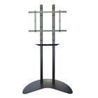 ITB OMB 07163 Supporto TV a parete 2,54 m (100") Nero