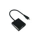 ITB RO12.99.3118 cavo e adattatore video 0,15 m HDMI tipo D (Micro) VGA (D-Sub) + 3.5mm Nero