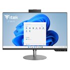 iTek ITPCAB2761BHW barebone per PC/stazione di lavoro Nero Intel H610 LGA 1700 Altoparlanti incorporati