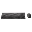 iTek Tastiera + Mouse Itek DEC WS01 - Wireless 2.4G & Bluetooth- Mouse ottico 1600DPI- Tastiera low profile 106 tasti- Ultra Silent