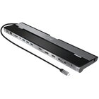 j5create USB C Docking Station- Supporta fino a 3 display contemporaneamente | HDMI, DisplayPort, VGA, 100W PD Fast Charging, Gigabit Ethernet | Viene fornito con scomparto per cavi di tipo C (JCD543)