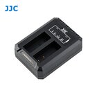 JJC Caricabatterie doppio USB per Panasonic DMW-BLG10 / DMW-BLE9, Leica BP-DC15