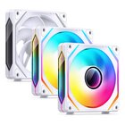 Jonsbo Jonsbo ZL-120WR Fan, PWM, ARGB - 120mm, white, 3-pack REVERSE