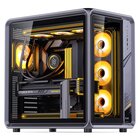 Jonsbo BO400 PC Case, Mid Tower, ATX, Vetro Temperato – grigio canna di fucile