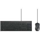KENSINGTON KIT DI TASTIERA/MOUSE CON CAVO KM100 EQ - IT