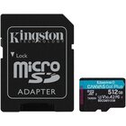 Kingston 512GB MICROSDXC CANVASGOPLUS G4 200MB/S A2 U3 V30