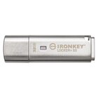 Kingston IronKey Locker+ 50 USB 32 GB 3.2 Gen 1 (3.1 Gen 1) Argento