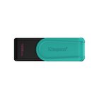 Kingston Technology DataTraveler 128GB Portable USB 3.2 Gen 1 Exodia S (Nero/Turchese)