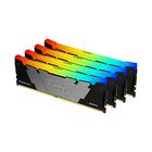 Kingston Technology FURY 128GB 3600MT/s DDR4 CL18 DIMM (Kit da 4) Renegade RGB