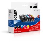 KMP C100V Multipack compatibile con Canon PGI-550/CLI-551 XL