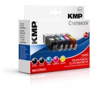 KMP C107BKXV Nero, Ciano, Giallo cartuccia d'inchiostro