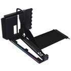 Lian Li Supporto GPU verticale multidirezionale con cavo riser PCIe 5.0, RGB - nero