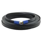 Kramer C-HM/HM/FLAT/ETH-75 cavo HDMI 22,9 m HDMI tipo A (Standard) Nero