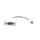Kramer Electronics Mini DisplayPort (M) to 15−pin HD (F) Bianco