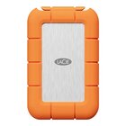 LaCie STND4000400 unità esterna a stato solido Tecnologia Thunderbolt 4 TB USB tipo-C USB4 Gen 3x2 Arancione, Acciaio inox