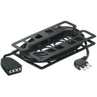 Legrand bticino 2536N prolunghe e multiple 3 m 1 presa(e) AC Interno Nero