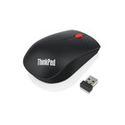 Lenovo 4X30M56887 Wireless + USB Ottico 1200 DPI Ambidestro Grigio, Rosso