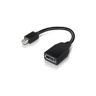 Lenovo 4X90L13971 Cavo di interfaccia Mini-DisplayPort DisplayPort Nero