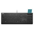Lenovo Smartcard Wired keyboard II tastiera Casa/ufficio USB Italiano Nero