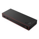 Lenovo ThinkPad USB4 Smart Dock 5500 with 135W Adapter Cablato Nero