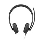 Lenovo VoIP Headset 5000 Auricolare Cablato A Padiglione Ufficio USB tipo-C Nero