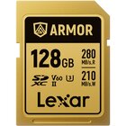 Lexar 128GB Armor Gold SDXC IP68 Acciaio V60