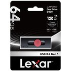 Lexar 64GB OTG D300 2 in 1 trasferimento USB Type-C e Type-A